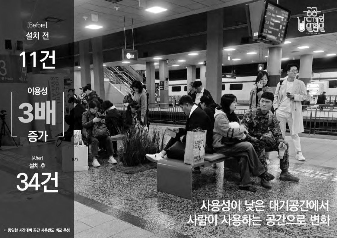 공공디자인 실험실 Green Safe Territory 설치 전후
